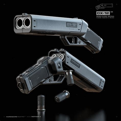 dx  punisher  double barreled shotgun pistol  firearm blog