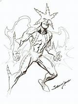 Electro Bagley Villains Comic Comicartfans Gearon sketch template