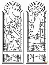 Stained Glass Ascension Church Stain Ascensione Vidrieras Vetrata Supercoloring Adults Vidriera Kolorowanki Imprimir Goticas Paginas Zapisano sketch template
