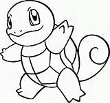 Squirtle Coloring Pages Pokemon Happy Printable Azcoloring Via sketch template