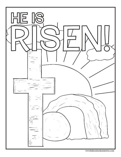pin  easter sunday school work sheet  coloring pages