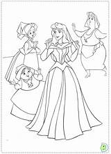 Sleeping Beauty Coloring Pages Castle Getcolorings sketch template