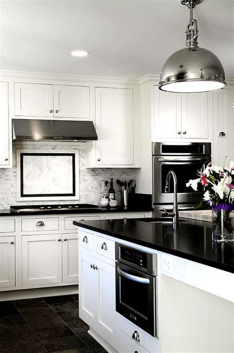 black  white kitchens ideas  inspirations