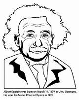 Einstein Crayola Voorbeeldsjabloon sketch template