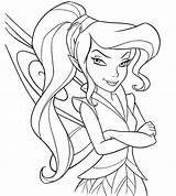 Fairy Coloring Pages Vidia Disney Fairies Girls Printable Girl Adult Kids Adults Tinkerbell sketch template