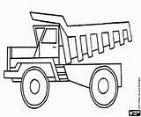 Coloring Pages Truck Mining Dumper Cricut Gif sketch template