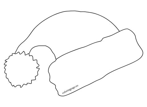 santa claus hat pattern santa claus hat pattern coloring pages hat
