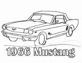 Mustang Coloring Pages Car Old Cars Ford Drawing Gt Preschool Printable School Mustangs Funny 1966 Print Classic Fashioned Sheets Large sketch template