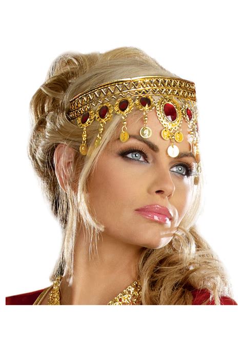 adult dripping rubies costume headpiece costume accessories