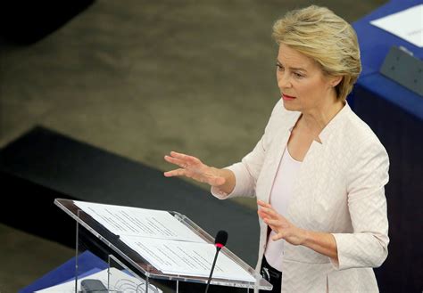 Ursula Von Der Leyen Elected As Next Eu Commission