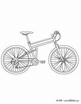 Bmx Bicicleta Vtt Bicicletas Bici Fahrrad Ausmalen Coloriages Gratuit Velo Hellokids Velos Farben Drucken Línea sketch template