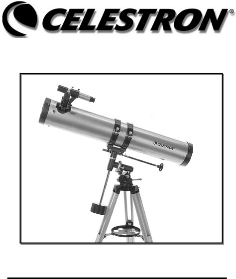 celestron telescope  user guide manualsonlinecom