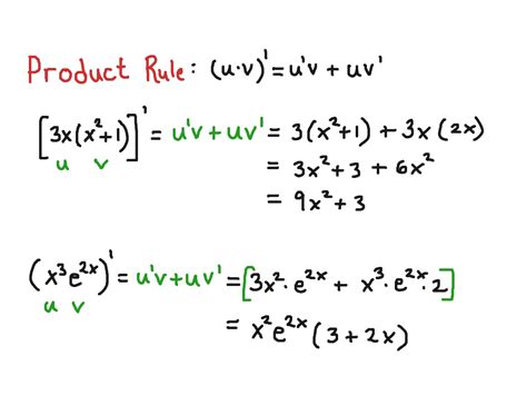product rule math showme