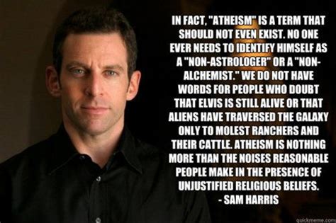 sam harris atheism is a term that should not even exist