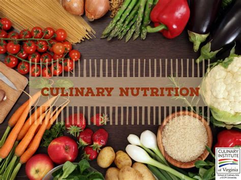 culinary nutrition