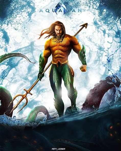 Fanart Amazing Aquaman By Royy Ledger Dc Cinematic