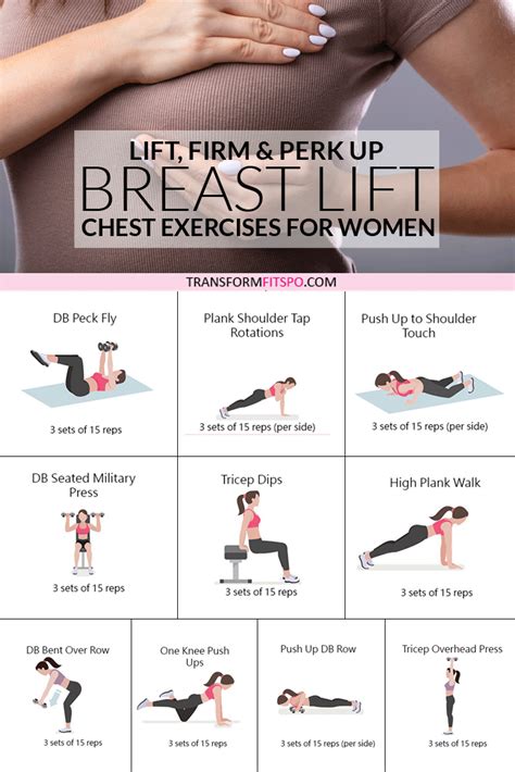 this exercise routine will perk up your breasts easily at home no