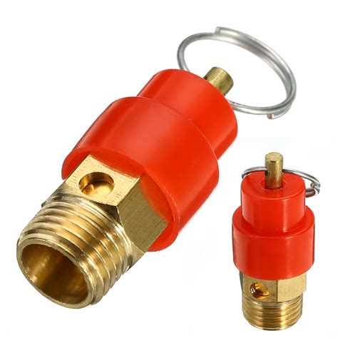 bsp psi air compressor safety relief valve pressure release