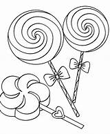 Coloring Pages Sweets Getcolorings Colouring sketch template