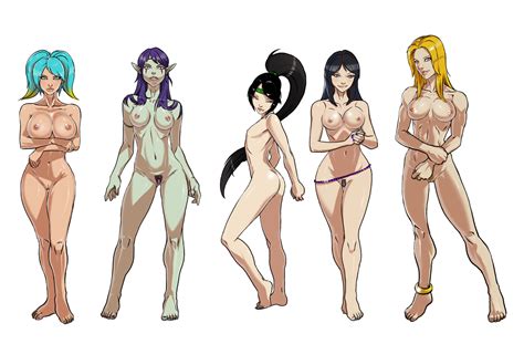 League Of Legends Babes Nude Version Part 2 By Ganassa