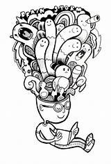 Coloring Pages Tumblr Doodle Adult Colouring Printable Clipartmag sketch template