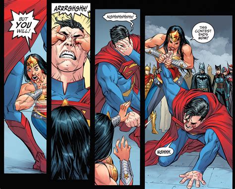 superman vs wonder woman injustice gods among us comicnewbies