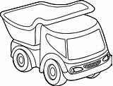 Toy Truck Coloring Car Pages Clipart Drawing Appealing Getcolorings Colorings Getdrawings Color Kids Printable sketch template