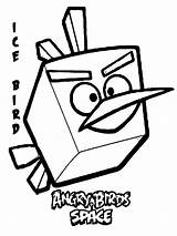 Angry Bird Birds Coloring Pages Kids Templates Space Colouring Ice Printable Pdf Color Realistic Print Use Book Titan Posted Printables sketch template