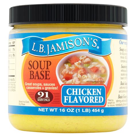 lb jamison soup base chicken oz pack   walmartcom walmartcom