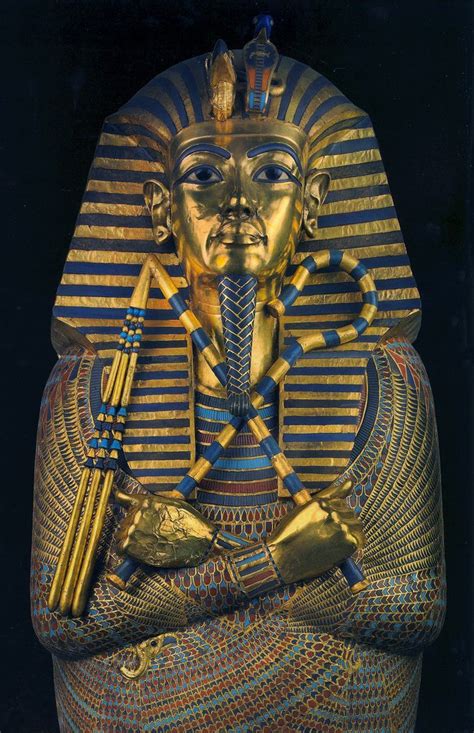 Tutankhamun Second Coffin Photo By Bolle Roberto Via