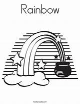 Coloring Pages Rainbow Goals March Printable Sheet Book End Lucky St Pelangi Colors Rr Patrick Pot Gold Twistynoodle Noodle Twisty sketch template