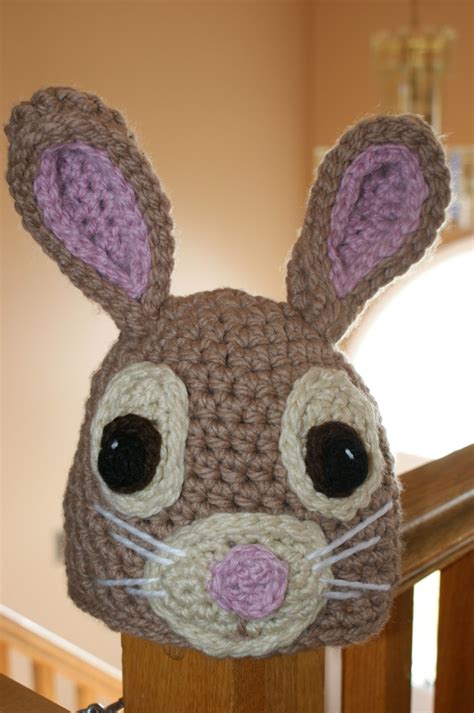 crochet   darlas bunny hat