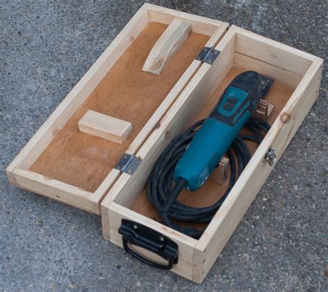 power tool box wood newt