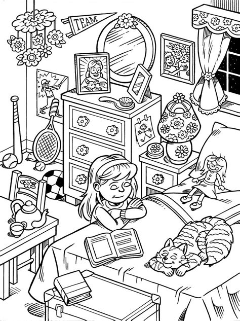 coloring pages children praying family scripture