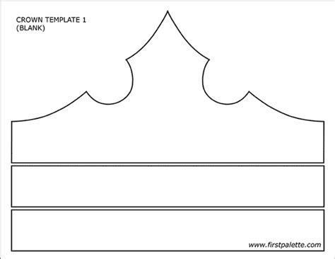 crown templates printable
