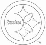 Steelers Logo Logos Nfl Printable Team Football Pittsburgh Coloring Drawing Pages Sports Clipart Silhouette Clip Names Stencil Kids String Template sketch template