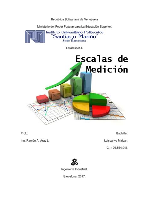 Escalas De Medicion Monografía Nivel De Medida Estadísticas