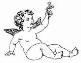 Cherub Clipart Clip Clipground Mythology Religion Various Angel Formats Available sketch template