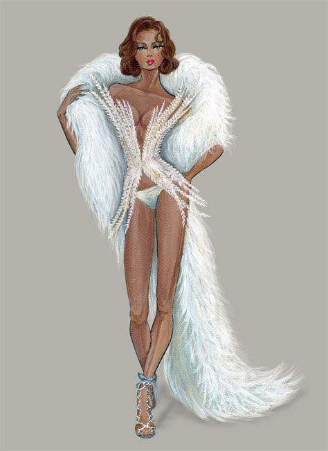 Illustration By Jane L Kennedy For Victoria S Secret Fashion Show 2013