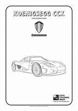 Coloring Koenigsegg Pages Ccx Cool Drawing Template Cars sketch template