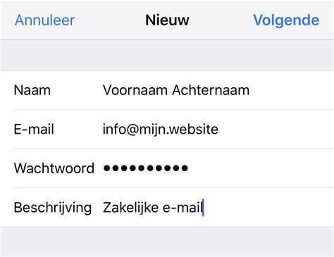 mailaccount toevoegen op een iphone knowledge base vind direct antwoorden op vragen mijnhost