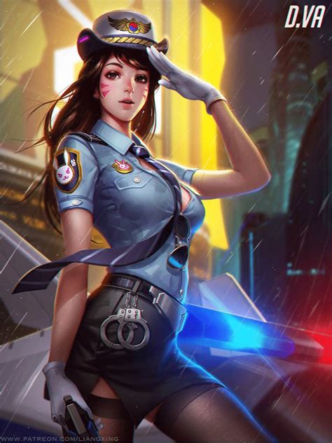 officer dva clothed nude liang xing the rule 34
