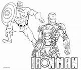 Iron Coloring Man Pages Printable Kids sketch template