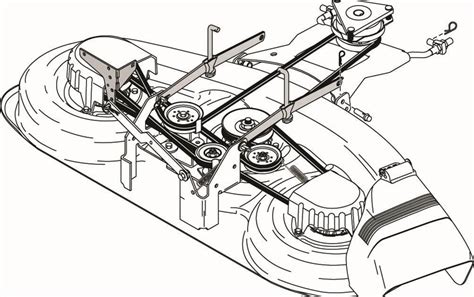 craftsman gt mower deck belt diagram images   finder
