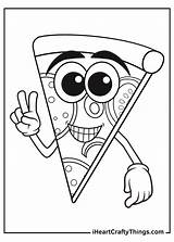 Pizza Coloring Pages 2021 sketch template