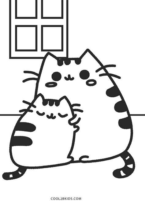coloring page pusheen cat   pusheen coloring pages  print