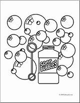 Bubbles Coloring Pages Blowing Clip Bubble Printable Color Abcteach Large Print Getdrawings Getcolorings sketch template