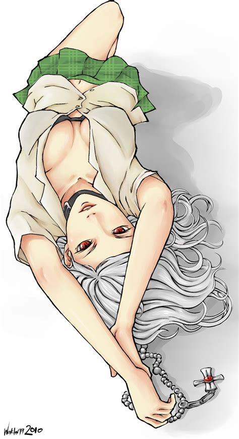 Akashiya Moka And Inner Moka Rosario Vampire Drawn By