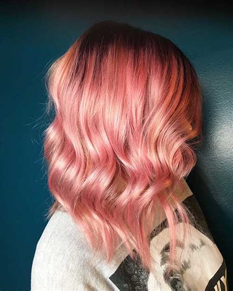 nice short pink hair ideas  young women short hairstyles