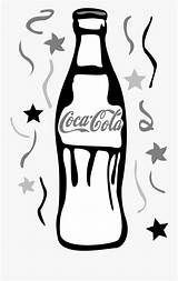 Bottle Coke Clipart Coca sketch template